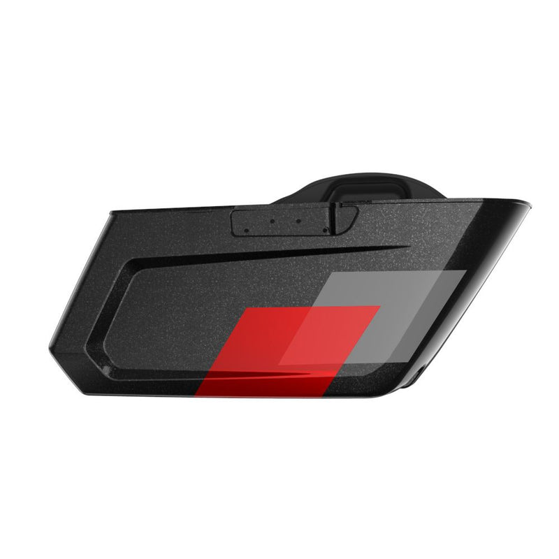 Advanblack Color Matched Holeshot 2.0 Chopped Saddlebags Bottoms for '23.5-Up Harley Touring