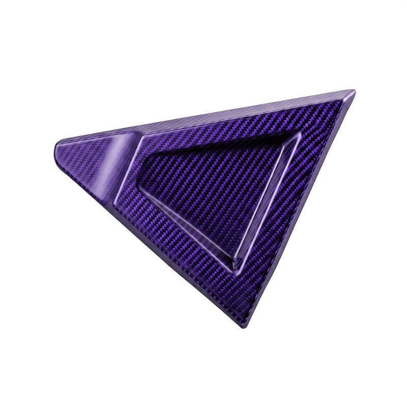 Advanblack Carbon Fiber Holeshot 1.0 FXR Style Side Covers for '09-Up Harley Touring