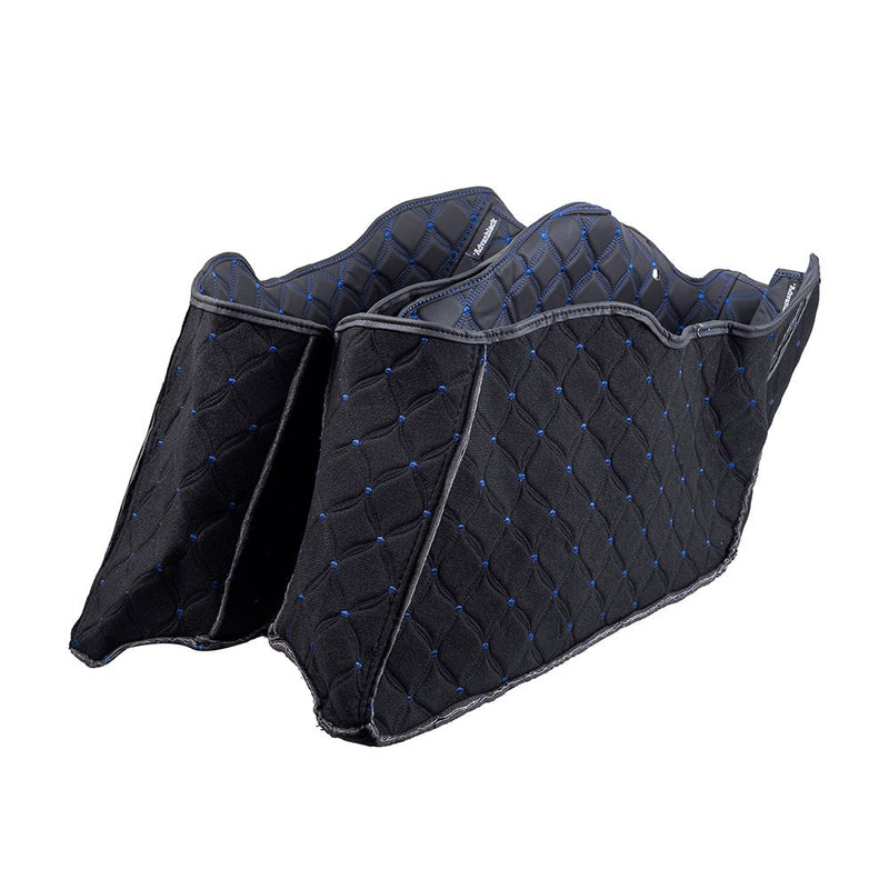 Advanblack Custom Stitching Liner Kit Fit for 2014+ OEM Tapered Stretched Saddlebag Bottoms