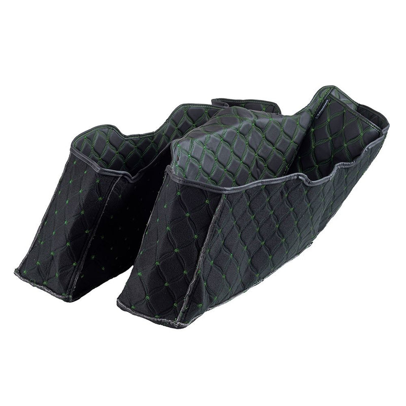 Advanblack Custom Stitching Liner Kit for '14-'23 OEM Factory Stock Non Stretched Saddlebag Bottoms