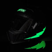 Simpson Mod Bandit helmet - Lucifer side view