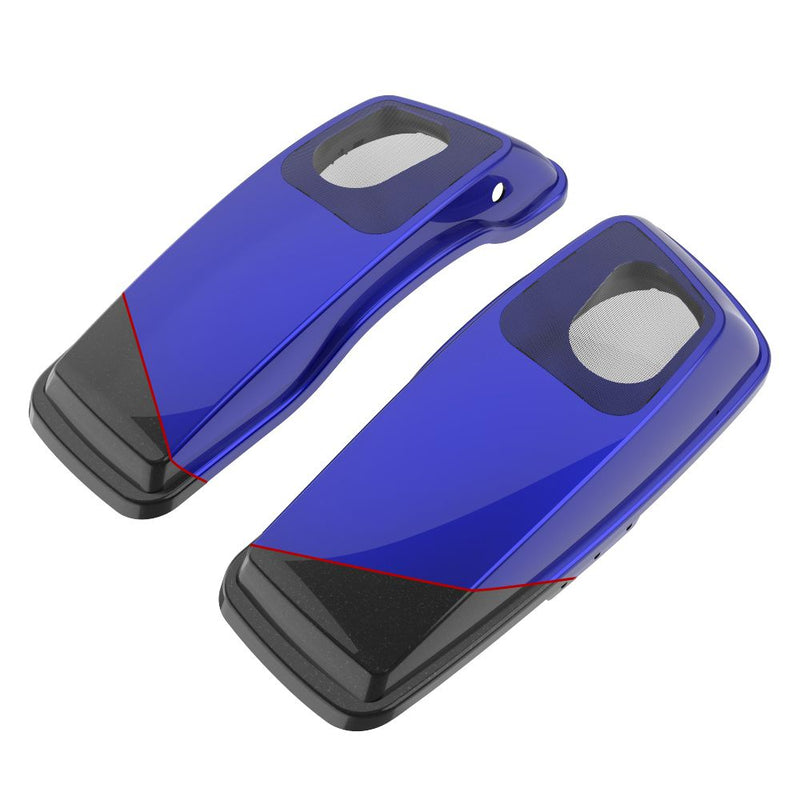Advanblack Color Matched 6X9 Saddlebag Speaker Lids For 2014-2023 Harley Davidson Touring