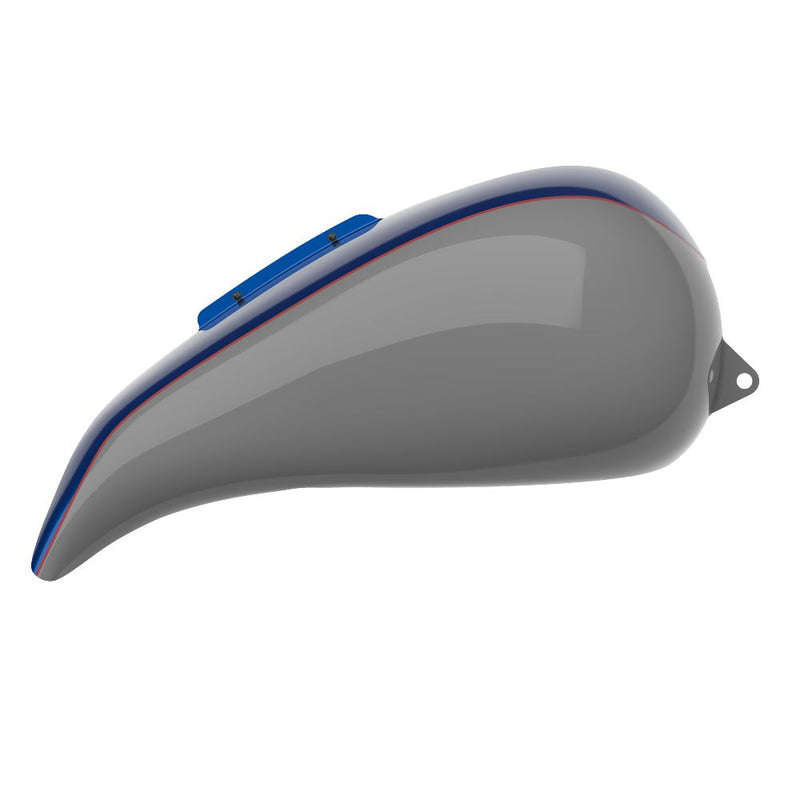 Advanblack Custom Two Tone Stretched Tank Cover for Harley '09-'23 Street Glide & Road Glide & Road King