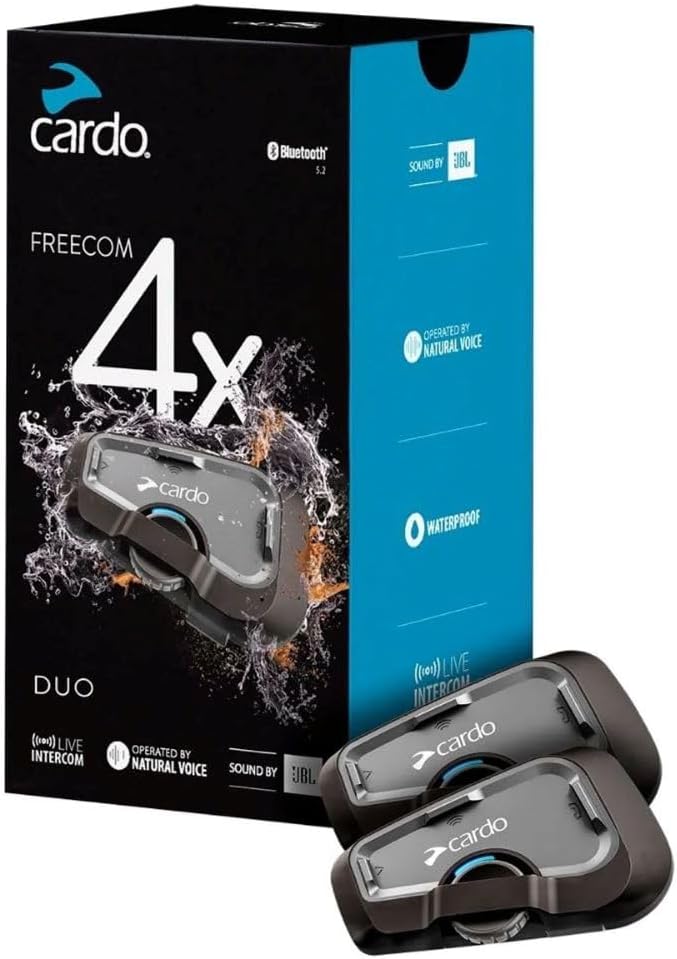 CARDO Freecom 4x Bluetooth Headset Duo