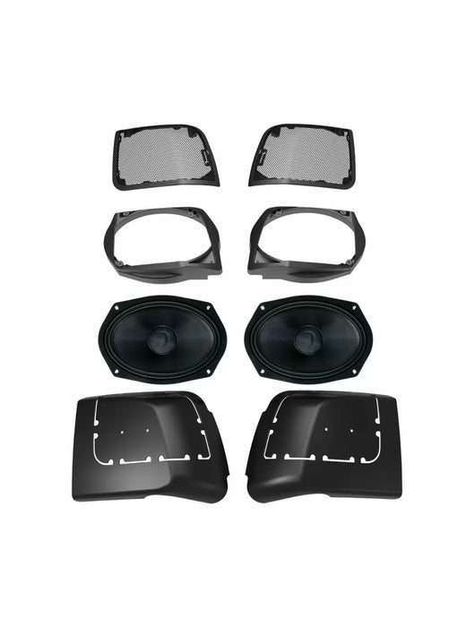 DIAMOND AUDIO 2014+ Harley Davidson Cut in Lid Kit with MS69NEO (4 OHM) NO TWEETERS