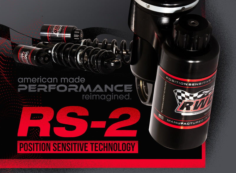 Rs200 Rear Shock RWD RS-2 Rear Shocks for 1999–2025 Harley Touring Models | RWD V-Twin ...