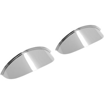 DRAG SPECIALTIES Visor for 4-1/2" Headlight - Chrome