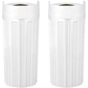 ARLEN NESS Aluminum Extended Length Fork Boot Covers - 10-Gauge - '86-'13 FLH - Chrome