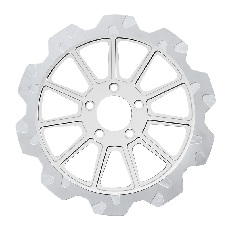 LYNDALL RACING BRAKES Oversized 13" Crown Cut Front Brake Rotor