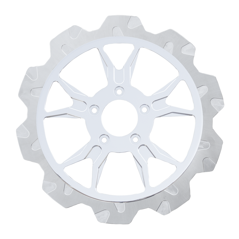 LYNDALL RACING BRAKES Oversized 13" Crown Cut Front Brake Rotor