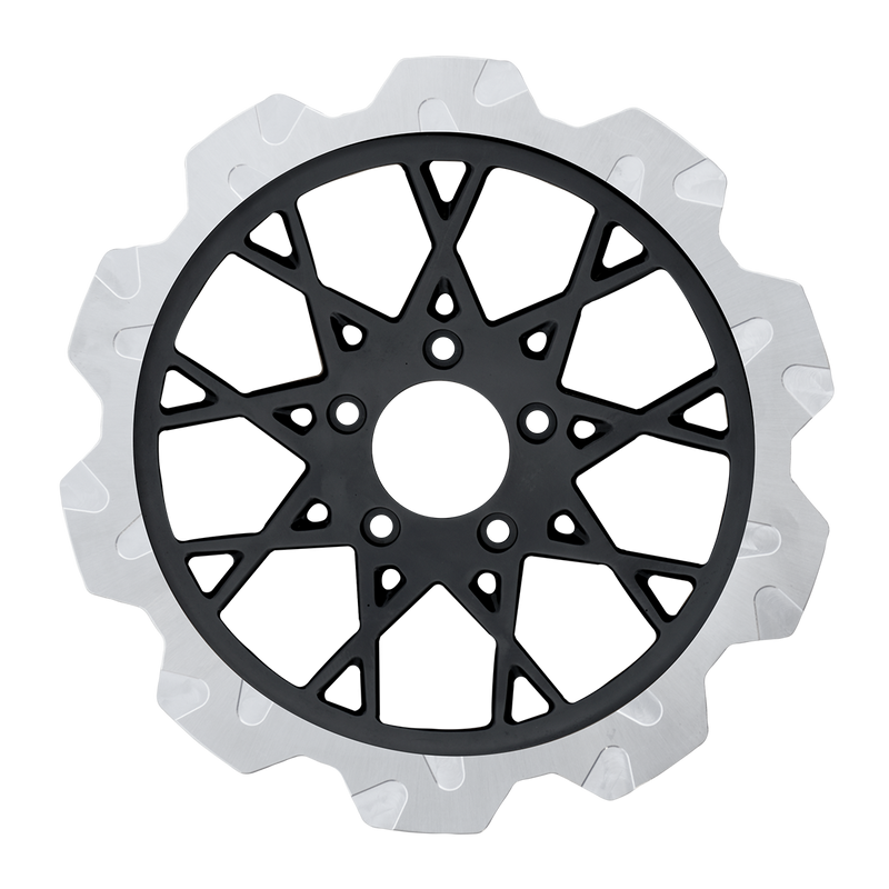 LYNDALL RACING BRAKES Oversized 13" Crown Cut Front Brake Rotor