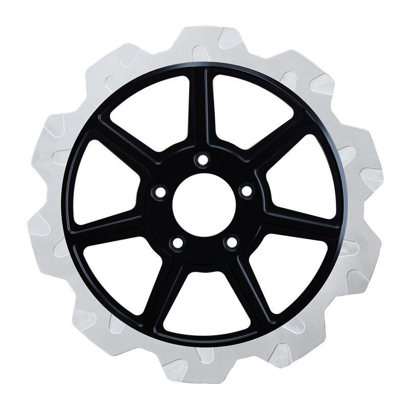 LYNDALL RACING BRAKES Oversized 13" Crown Cut Front Brake Rotor