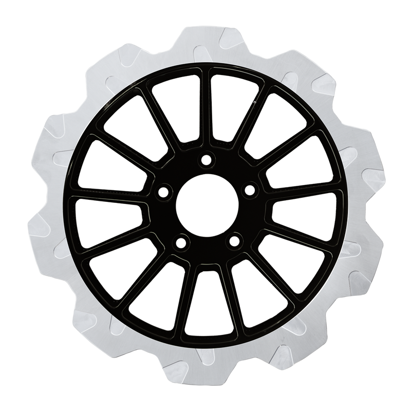 LYNDALL RACING BRAKES Oversized 13" Crown Cut Front Brake Rotor