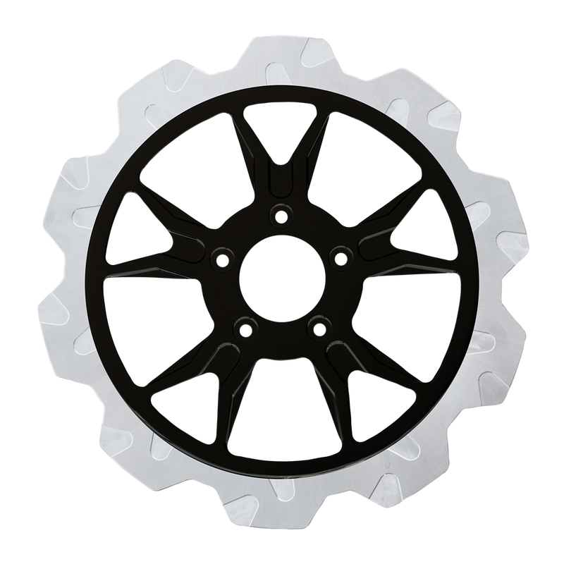 LYNDALL RACING BRAKES Oversized 13" Crown Cut Front Brake Rotor