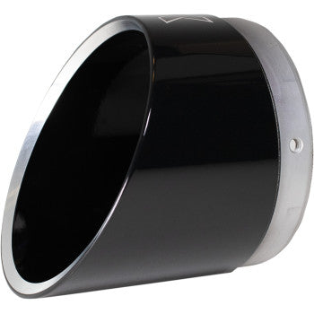 KHROME WERKS Replacement End Cap - Edge - 4-1/2"