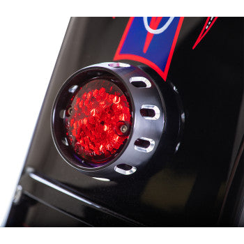 DRAG SPECIALTIES Custom Bobber LED Taillight/License Plate Mount - Black