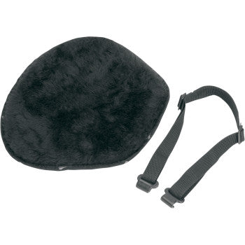 SADDLEMEN GelCore™ Breathable Fleece Gel Seat Pad - Extra Large - Black