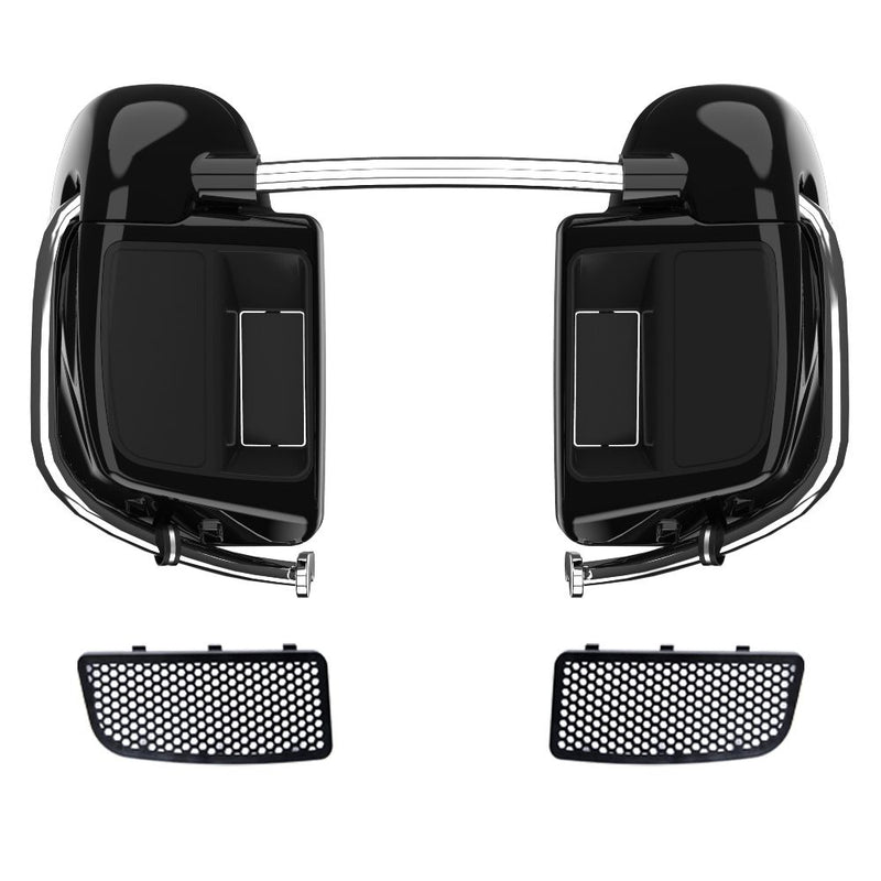 Advanblack Rushmore Lower Vented Fairings for 2014-2023 Harley Davidson Touring