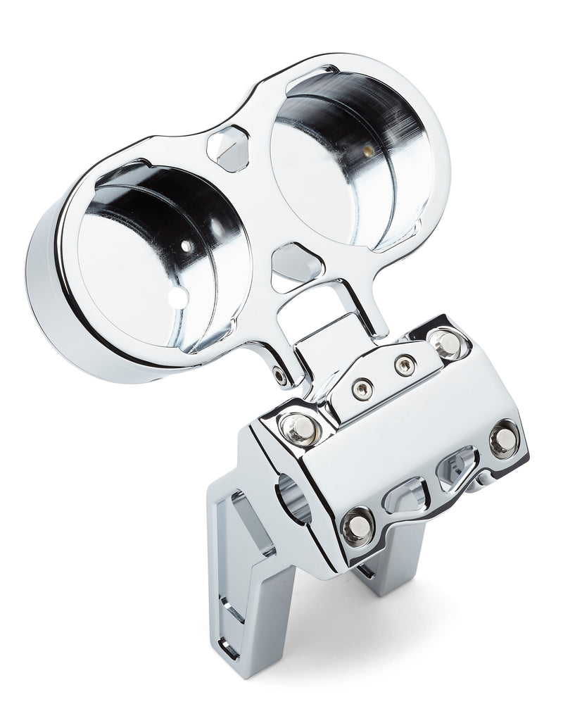 LA CHOPPERS Performance Riser Gauge Mount (Dual)