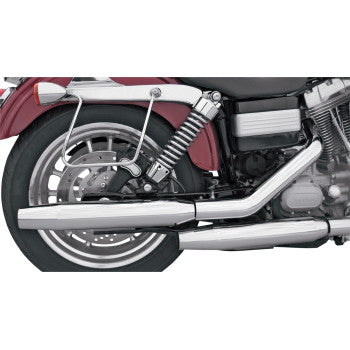 KHROME WERKS 3" HP-Plus® Slip-On Mufflers - Tapered Tip - Dyna '91-'05