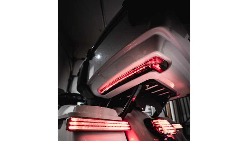 CUSTOM DYNAMICS ProBEAM® LED Sequential BAGZ™ Saddlebag Lights - Black - Smoke