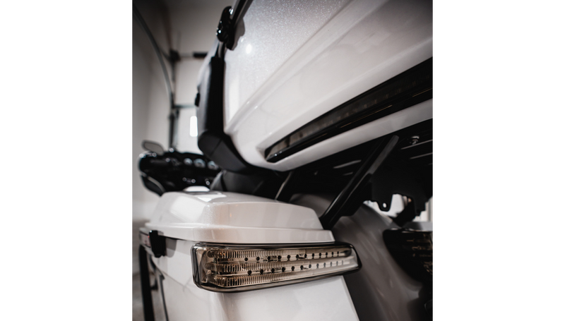 CUSTOM DYNAMICS ProBEAM® LED Sequential BAGZ™ Saddlebag Lights - Black - Smoke