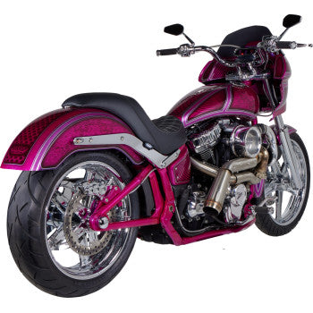 CUSTOM DYNAMICS Micro Turn Signals - Dual - Amber/Red - Chrome