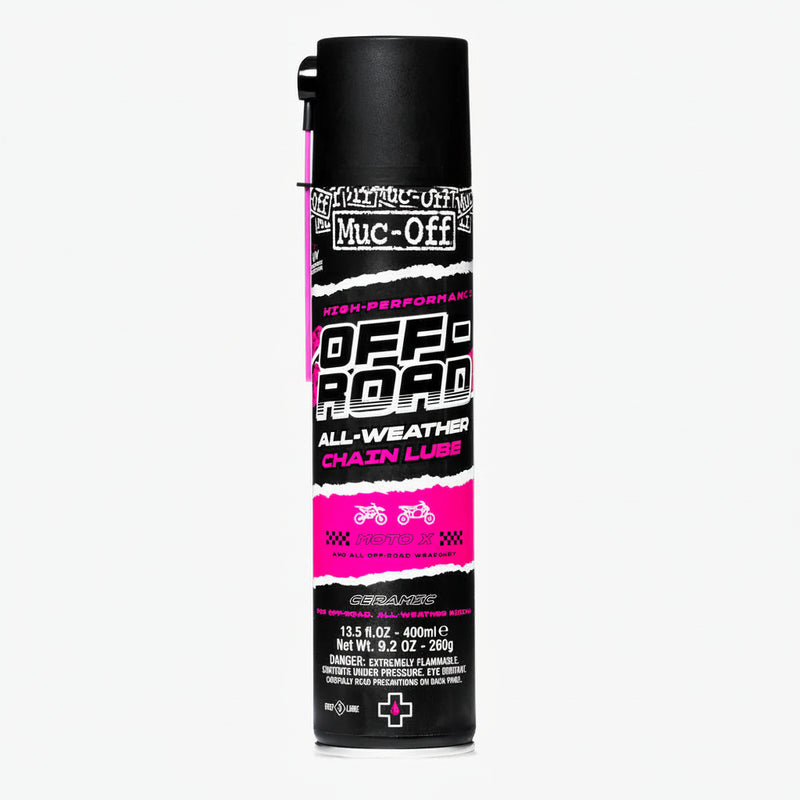 MUC-OFF USA Offroad All-Weather Chain Lube - 400ml - Aerosol