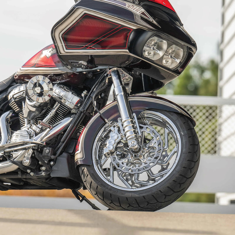 ARLEN NESS Fat Stocker Front Fender - Unfinished - Touring '14-'24