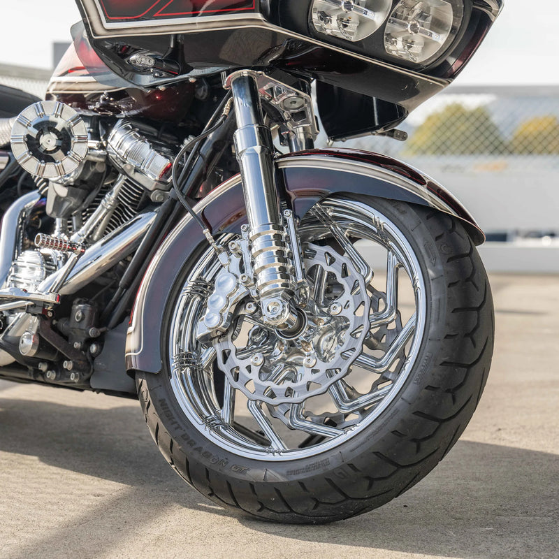 ARLEN NESS Fat Stocker Front Fender - Unfinished - Touring '14-'24