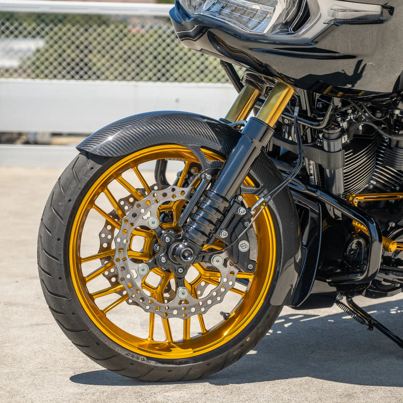 ARLEN NESS Carbon Fiber Front Fender - Wrapper - 19"