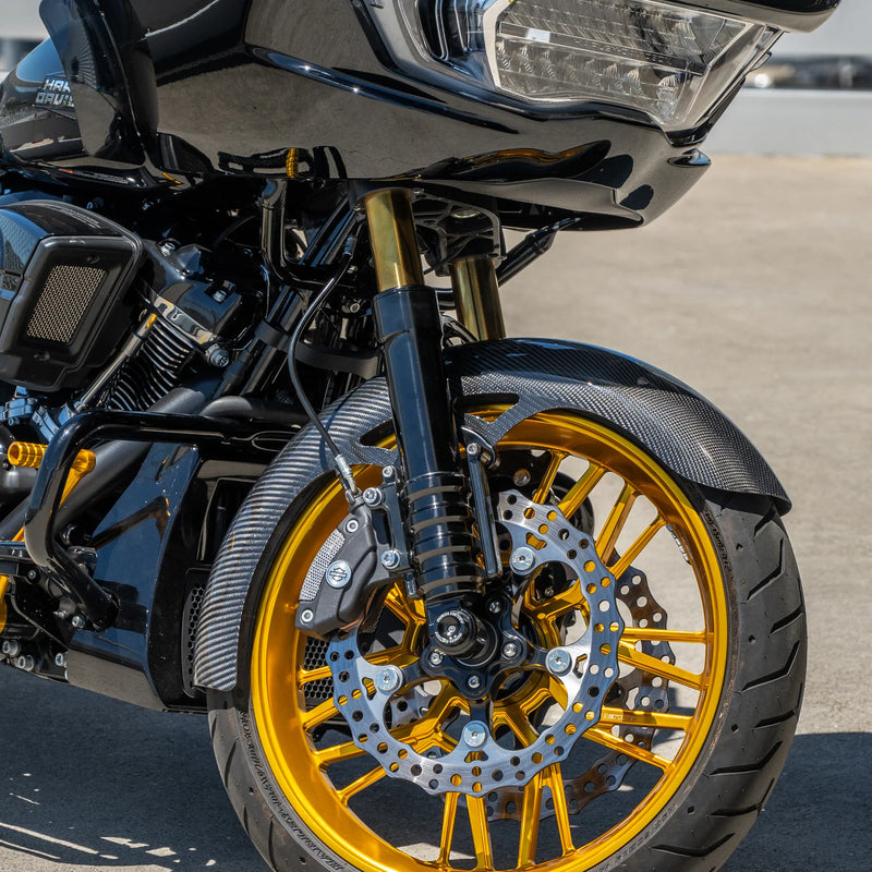 ARLEN NESS Carbon Fiber Front Fender - Wrapper - 19"