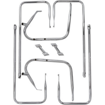DRAG SPECIALTIES Saddlebag Rail - Chrome - FL '09-'13
