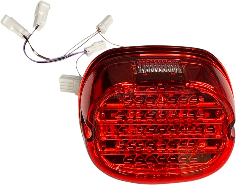 CUSTOM DYNAMICS Low Profile LED Taillight With Turn Signals - Top Window