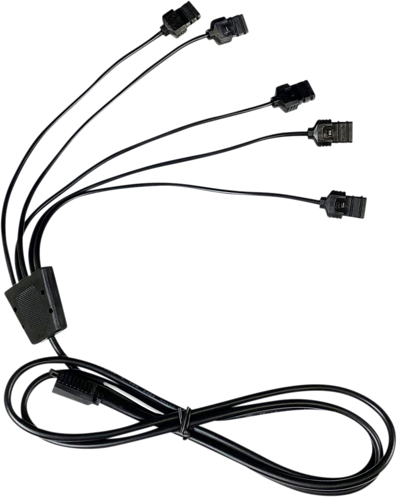 CUSTOM DYNAMICS Wire Extension - 44" - 5-Way Splitter