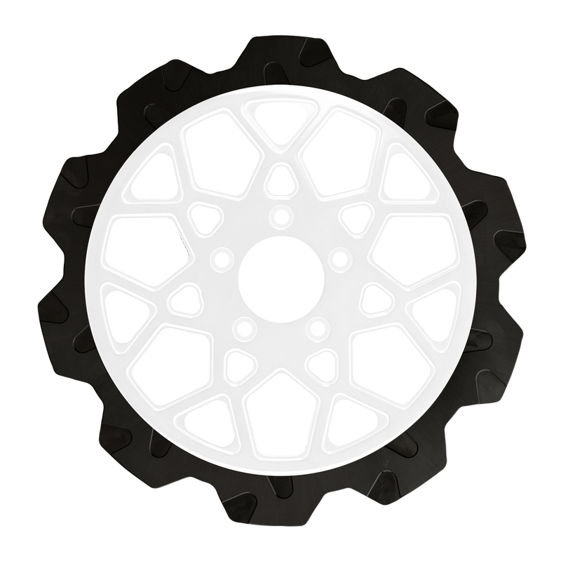 LYNDALL RACING BRAKES Oversized 13" Crown Cut Front Brake Rotor