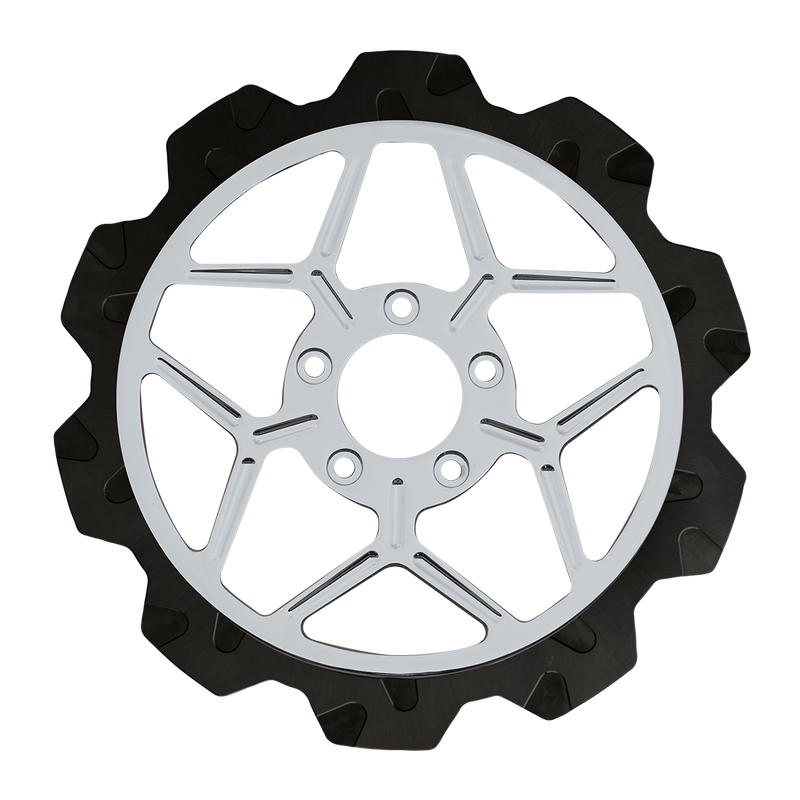 LYNDALL RACING BRAKES Oversized 13" Crown Cut Front Brake Rotor