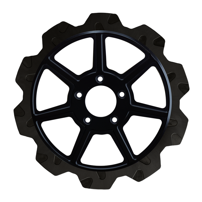 LYNDALL RACING BRAKES Oversized 13" Crown Cut Front Brake Rotor