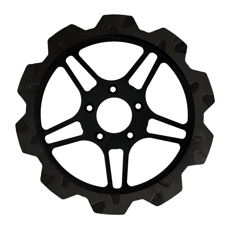 LYNDALL RACING BRAKES Oversized 13" Crown Cut Front Brake Rotor