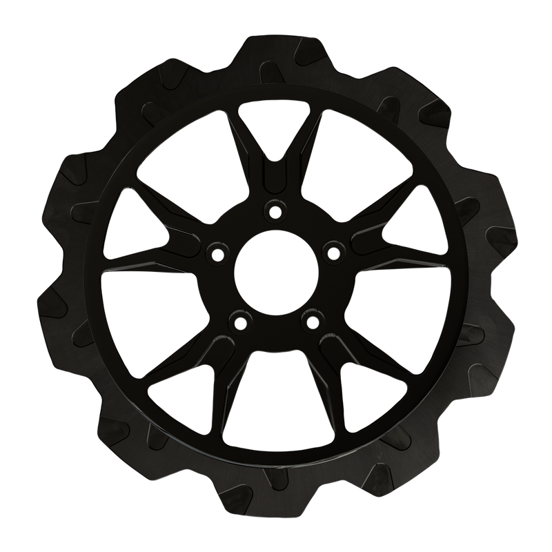 LYNDALL RACING BRAKES Oversized 13" Crown Cut Front Brake Rotor