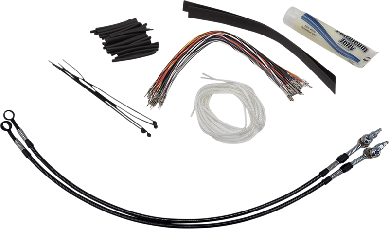 FAT BAGGERS INC. Installation Kit - Hydraulic Clutch - 14" - Black 109714-B