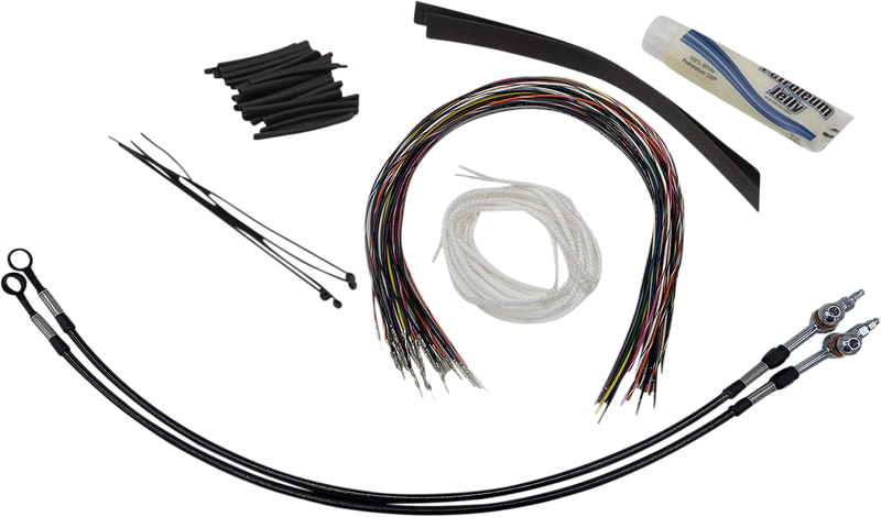 FAT BAGGERS INC. Installation Kit - Hydraulic Clutch - 16" - Black 109716-B