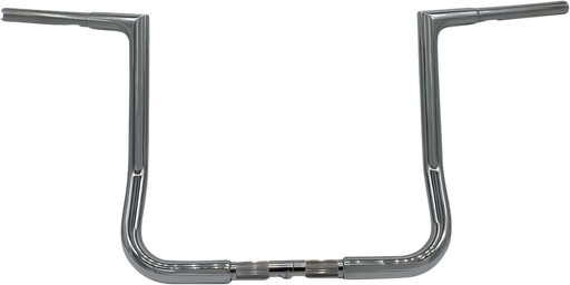 FAT BAGGERS INC. 1-1/4" EZ Install Flat Top Handlebar - 14" - Chrome 705014