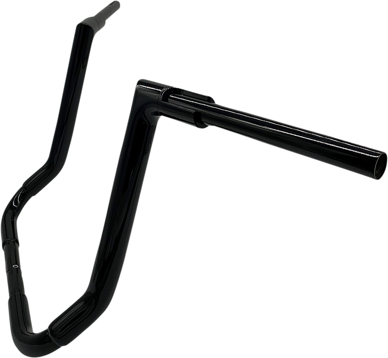 FAT BAGGERS INC. 1-1/2" EZ Install Flat Top Handlebar - 16" - Black 605016-B