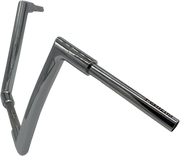 FAT BAGGERS INC. 1-1/2" EZ Install Flat Top Handlebar - 12" - Chrome 607012