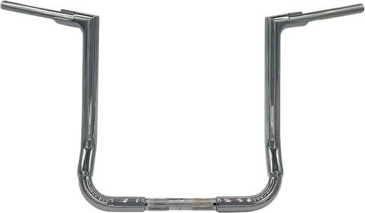 FAT BAGGERS INC. 1-1/2" EZ Install Flat Top Handlebar - 16" - Chrome 605016