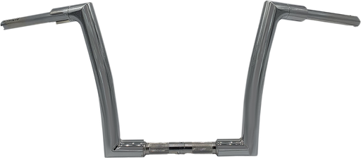 FAT BAGGERS INC. 1-1/2" EZ Install Flat Top Handlebar - 12" - Chrome 607012