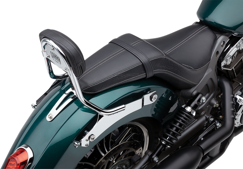 COBRA Detachable Backrest - Chrome - Mini - Scout