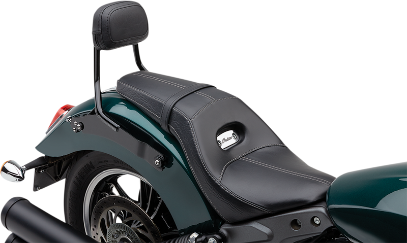 COBRA Detachable Backrest - Black - Solo Seat - Scout