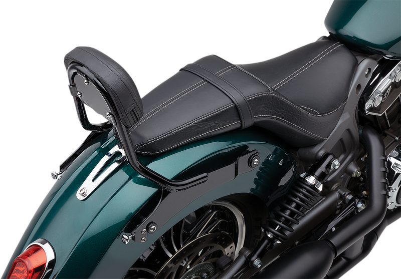 COBRA Detachable Backrest - Black - Solo Seat - Scout